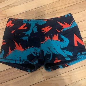 FLEO dino shorts- size small